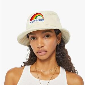 Mother Denim - The Bucket List Hat in Rainbow Mother NWT